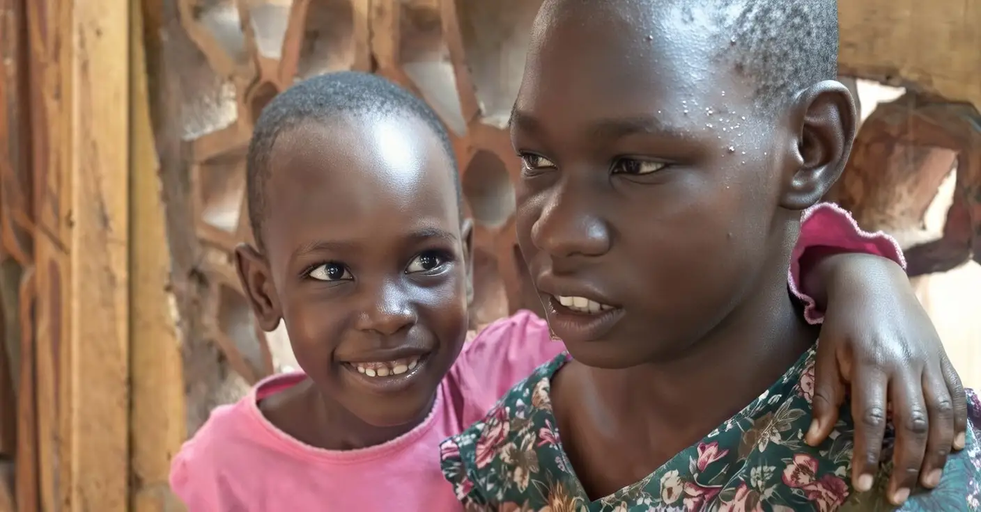 Viola Kisakye y Allwell Children's Organization en Uganda